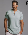 Short Sleeve Henley