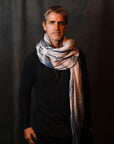 Man modeling Ray pattern nature wrap
