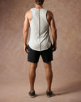 male modeling black resort shorts