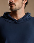 LONG SLEEVE HOODED TEE / GREY OMBRE (STORE ONLY)
