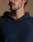 LONG SLEEVE HOODED TEE / GREY OMBRE (STORE ONLY)