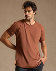 CREW NECK TREE SHIRT / RICH EARTH