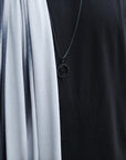 closeup of the white Light on Water pattern nature wrap with the 108 Talisman