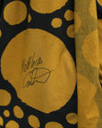 details of gold fibonacci pattern nature wrap