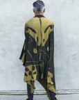 Man modeling Minotaur pattern nature wrap