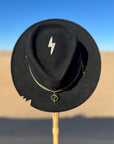 Closeup of OGT Bespoke Hat with 108 Talisman