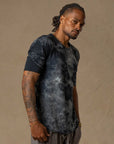 CREW NECK TREE SHIRT / DEEP OCEAN