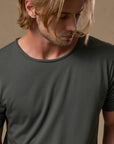 Crew Neck Tree Shirt in Urban Forest — TreeSilk tee — look 7 │ One Golden Thread