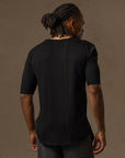 CREW NECK TREE SHIRT / BLACK ONYX