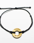 Customized MyIntent Black Bracelet