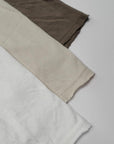 Flat lay of v neck three pack in different colors