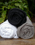 Bundle packaging of v neck three pack in different colors