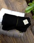 Bundle packaging of v neck three pack in different colors