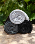 Bundle packaging of v neck three pack in different colors