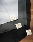 Flat lay of v neck three pack in different colors
