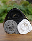 Bundle packaging of ultimate tee three pack in different colors