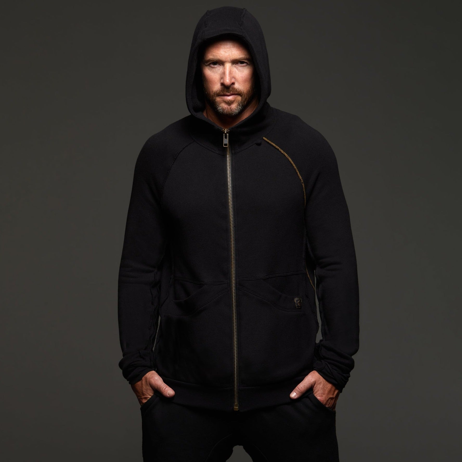 ZIP TREE HOODIE – One Golden Thread