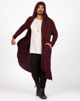 Male modeling red kairos duster