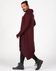 Male modeling red kairos duster