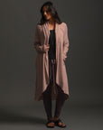 Woman modeling himalayan salt aion duster