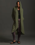 Woman modeling urban forest aion duster