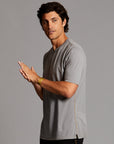 Man modeling Elemental shirt in deep clay