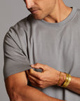 Man modeling Elemental shirt in deep clay