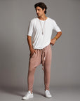 male modeling himalayan salt tree pants