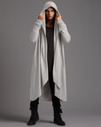 Male modeling silver kairos duster