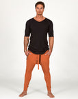 Male modeling Sedona colored pants