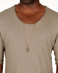 108 Talisman Antique Gold