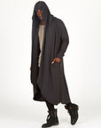 male modeling long sleeve duster