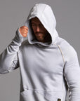 PULLOVER PLUSH HOODIE / BLUE CLAY