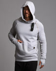 PULLOVER PLUSH HOODIE / BLUE CLAY