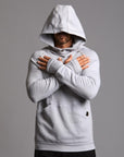 PULLOVER PLUSH HOODIE / BLUE CLAY
