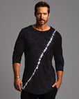 Man modeling a bolt long sleeve crew shirt
