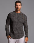 LONG SLEEVE RAGLAN / DEEP GREY MINERAL