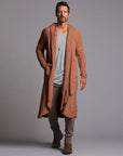 Kairos Duster in Rich Earth — TreeSilk duster │ One Golden Thread