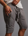 Man modeling a milano mids in deep clay