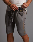 Man modeling a milano mids in deep clay