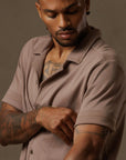 The Frame in Dope Taupe — TreeSilk shirt — look 2 │ One Golden Thread