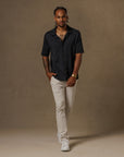 The Frame in Slate — TreeSilk shirt — look 6 │ One Golden Thread