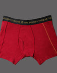 One Golden Thread Jacquard Unders in wine red