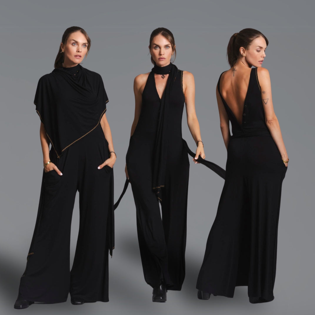 INFINITE JUMPSUIT | Luxurious Versatility – One Golden Thread