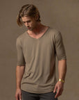 V NECK TREE SHIRT / SHROOM