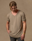 V NECK TREE SHIRT / SHROOM