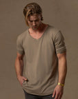 V NECK TREE SHIRT / SHROOM