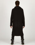 male modeling tree coat