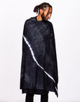 Male modeling light bolt nature wrap