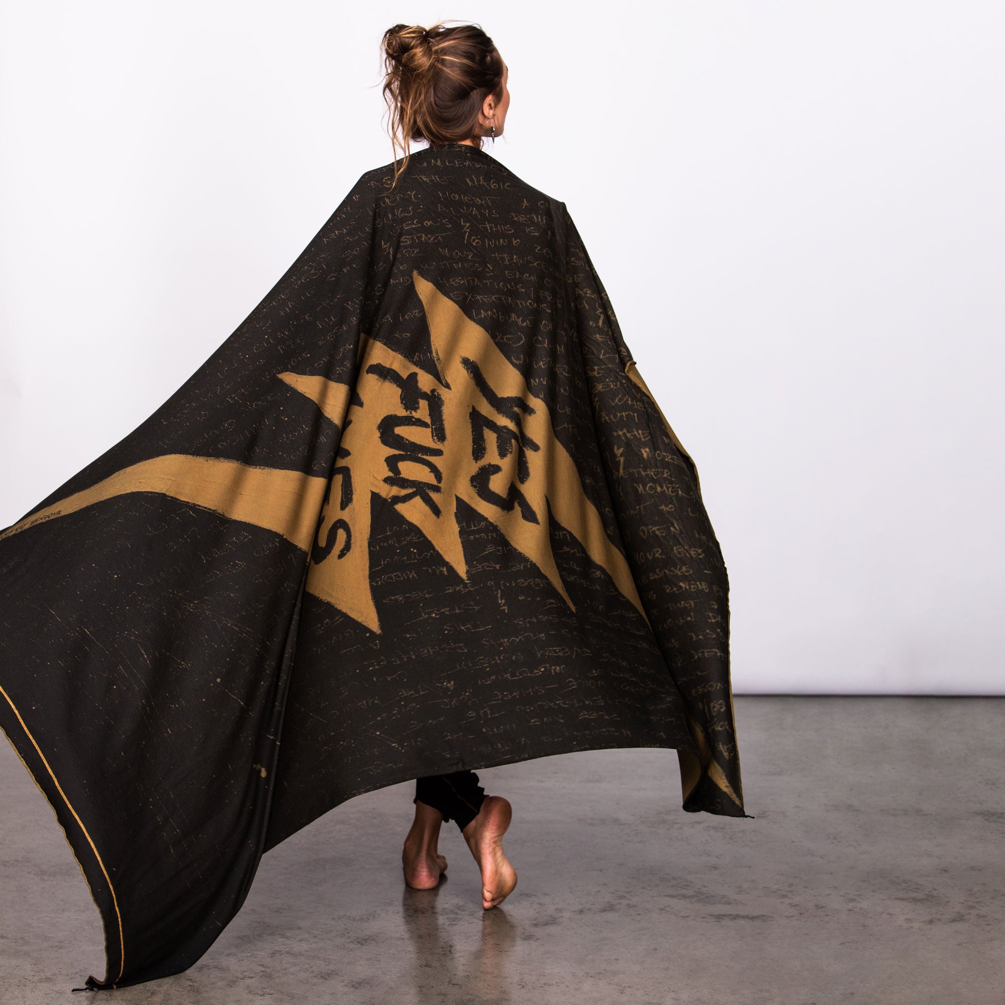 Luxury Soft Shawl Wrap & Scarf | Katarina Benzova Artist Collab